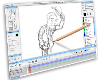 simple line drawing program for mac os x